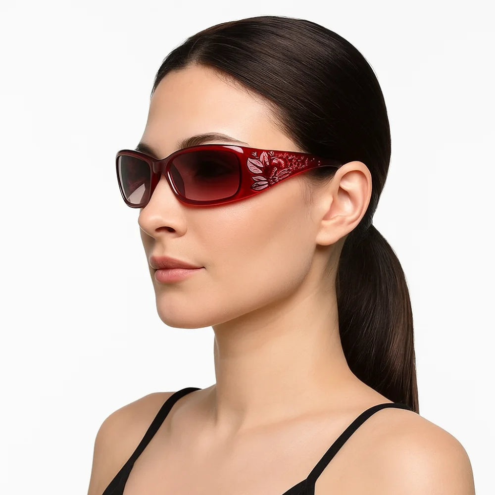 Paisley Temple Sunglasses
