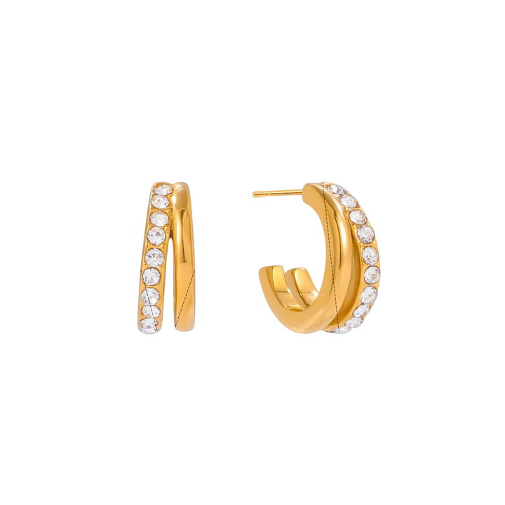 Aurelia Dome Ear Cuff & Earrings