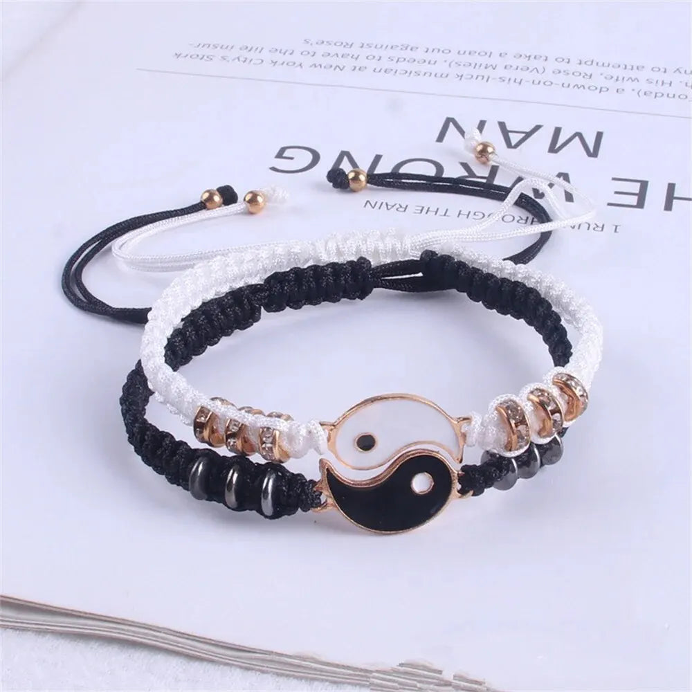 Yin Yang Bracelet Set