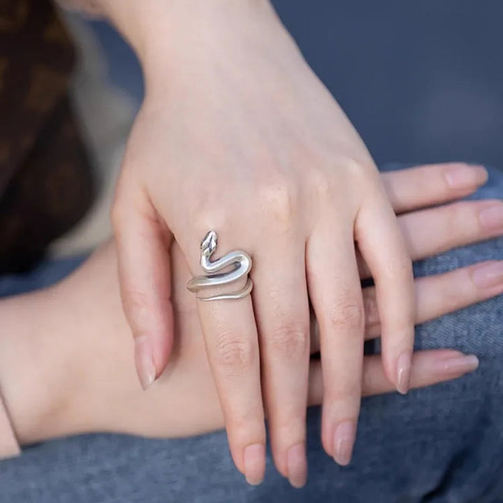 Silver Coil Ring