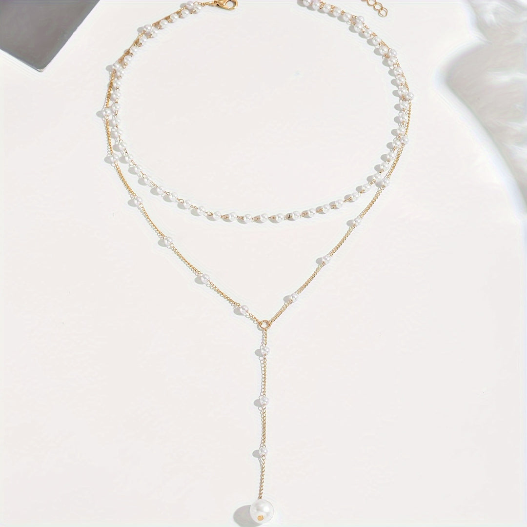 Cascade Pearl Necklace