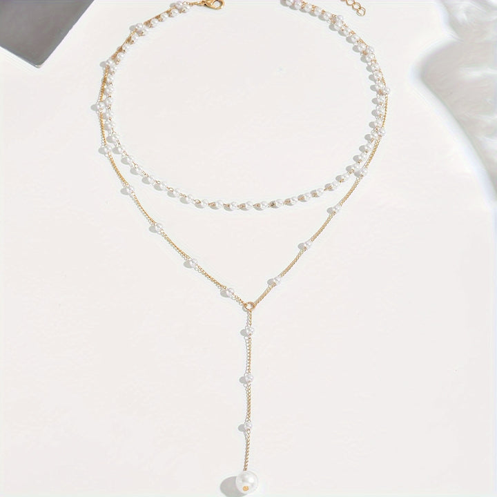Cascade Pearl Necklace