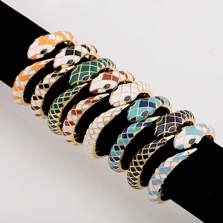 Mosaic Serpent Bracelet
