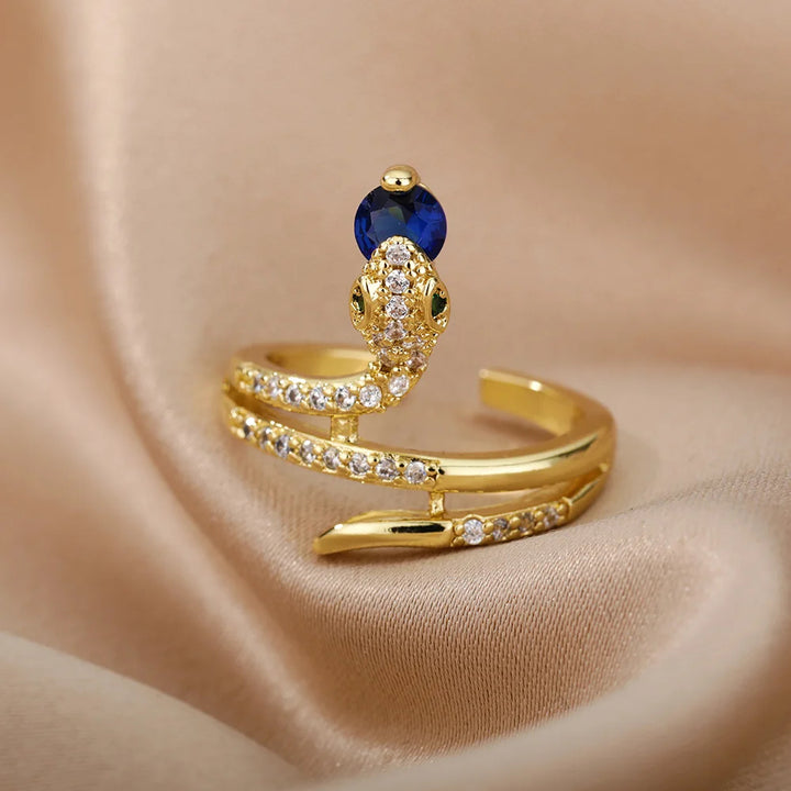 Coil Gem Ring