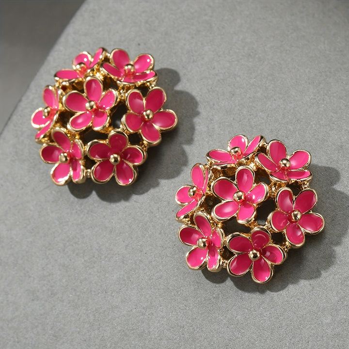 Wildflower Enamel Studs