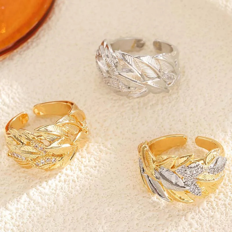 Evergreen Spark Ring