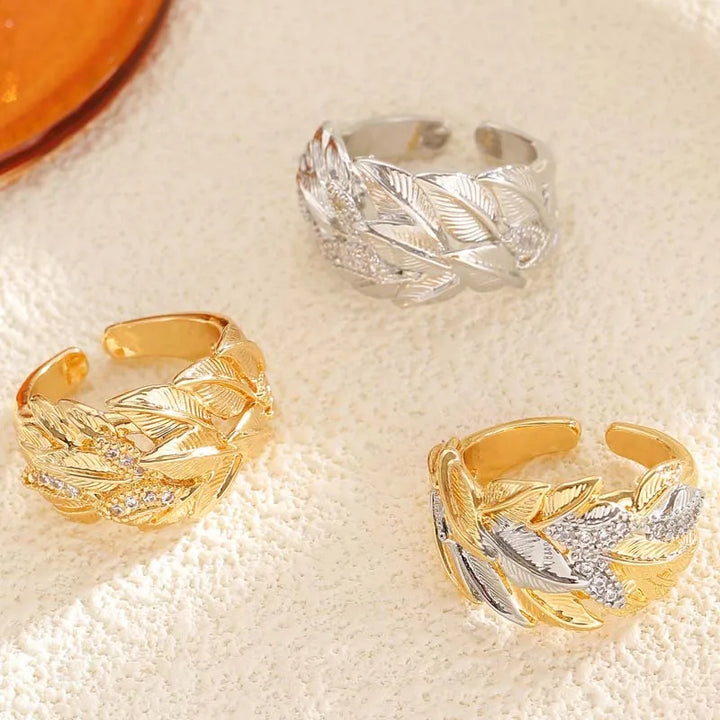 Evergreen Spark Ring