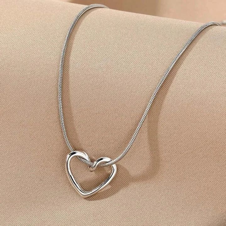 Hollow Hearts Necklace