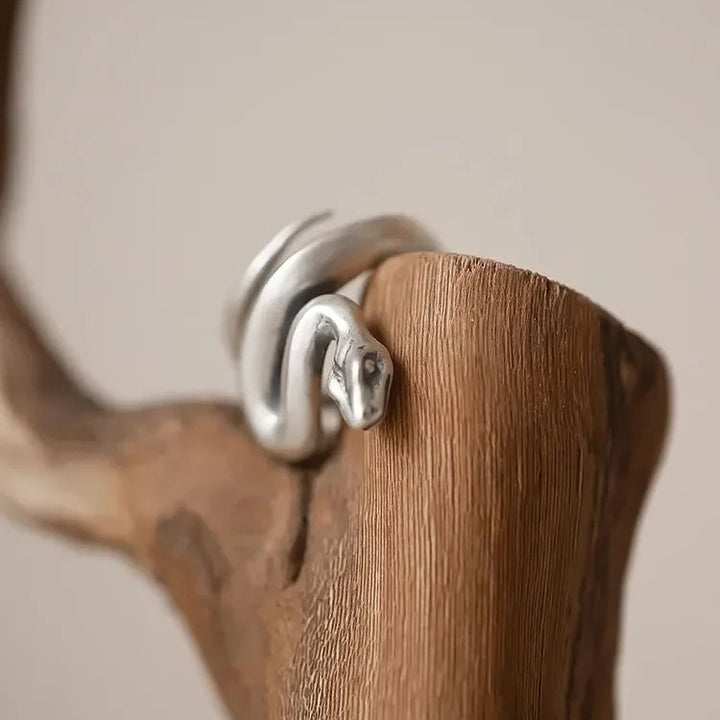 Silver Coil Ring