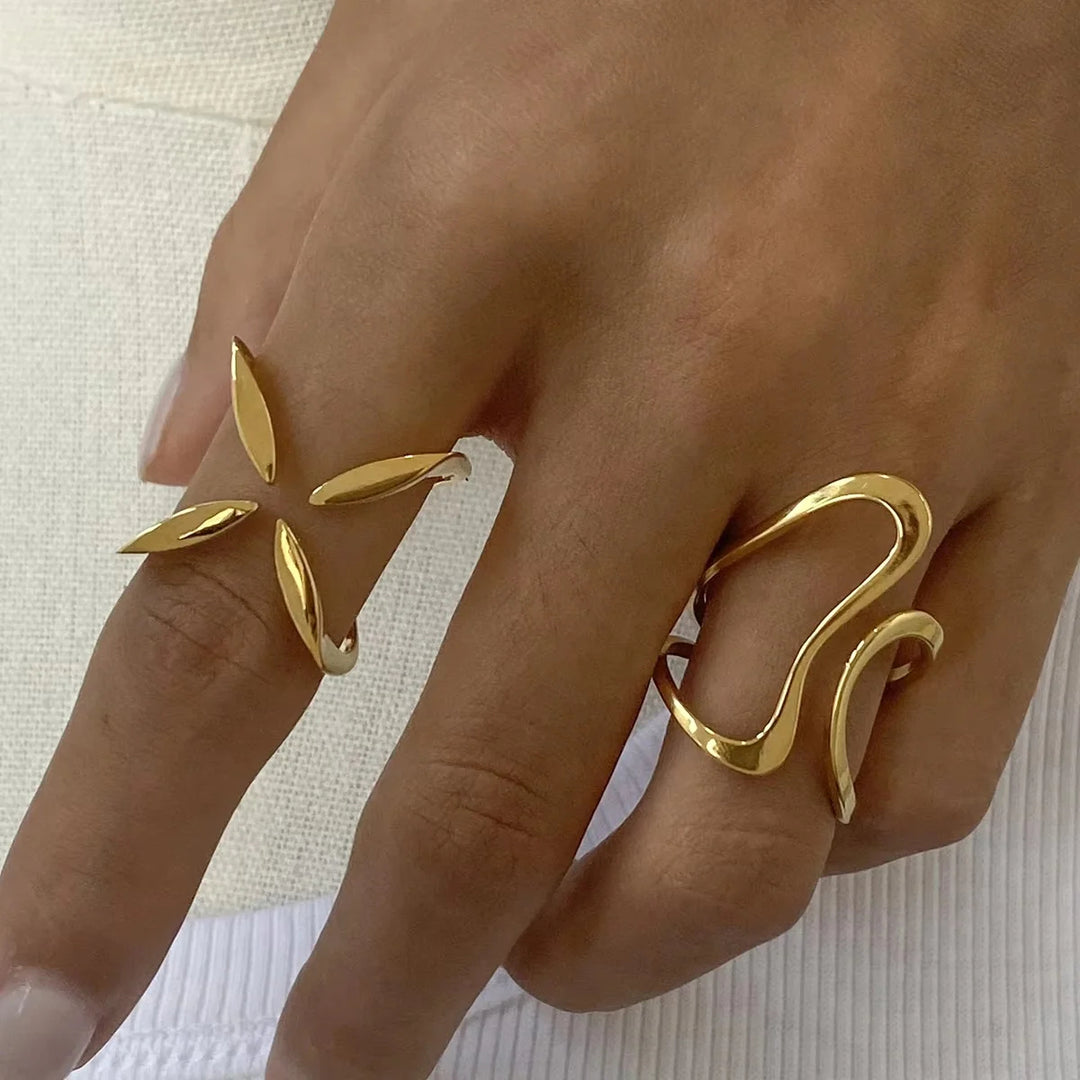 Helix Orbit Ring
