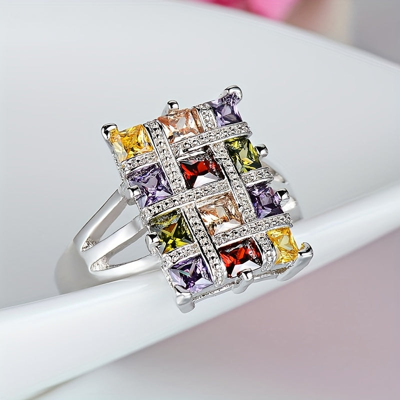 Mosaic Gem Ring
