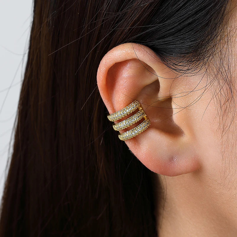 Triple Halo Ear Cuff