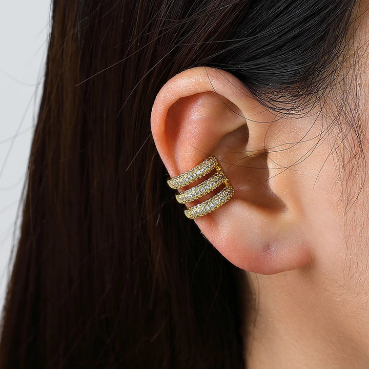 Triple Halo Ear Cuff