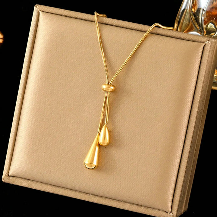 Cascade Drop Necklace