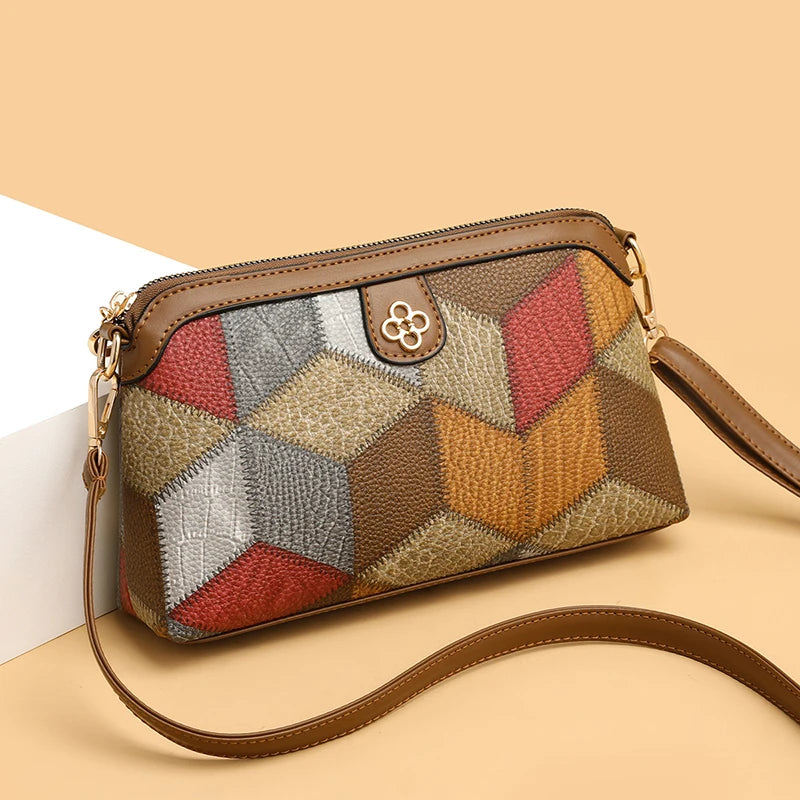 Boho Mosaic Crossbody Bag