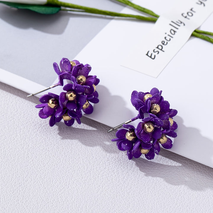 Lilac Burst Studs