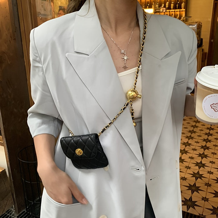 Matelassé Mini Belt Bag
