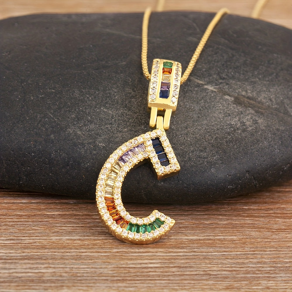 Prism Initial Necklace