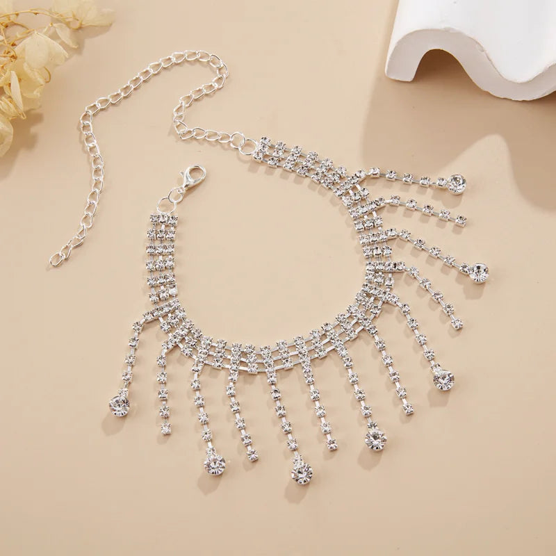 Starlit Drape Anklet