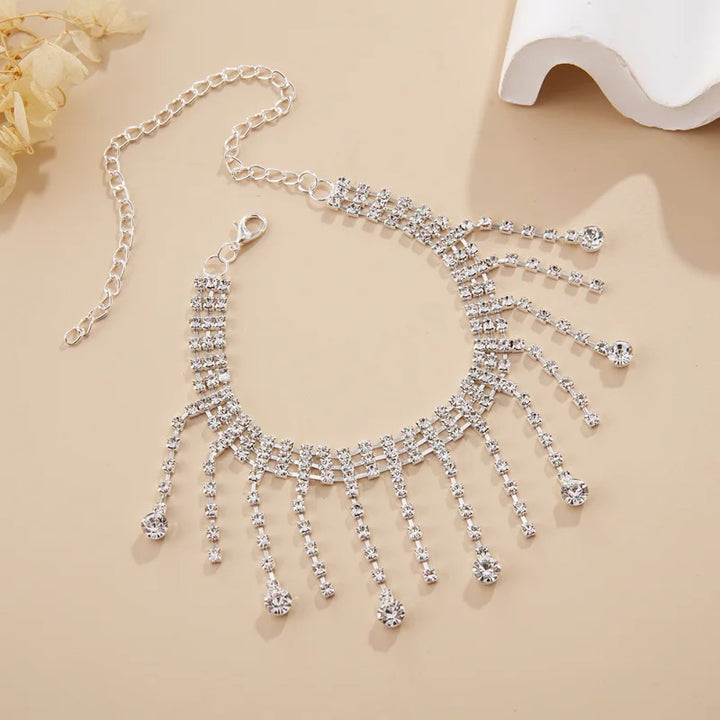 Starlit Drape Anklet