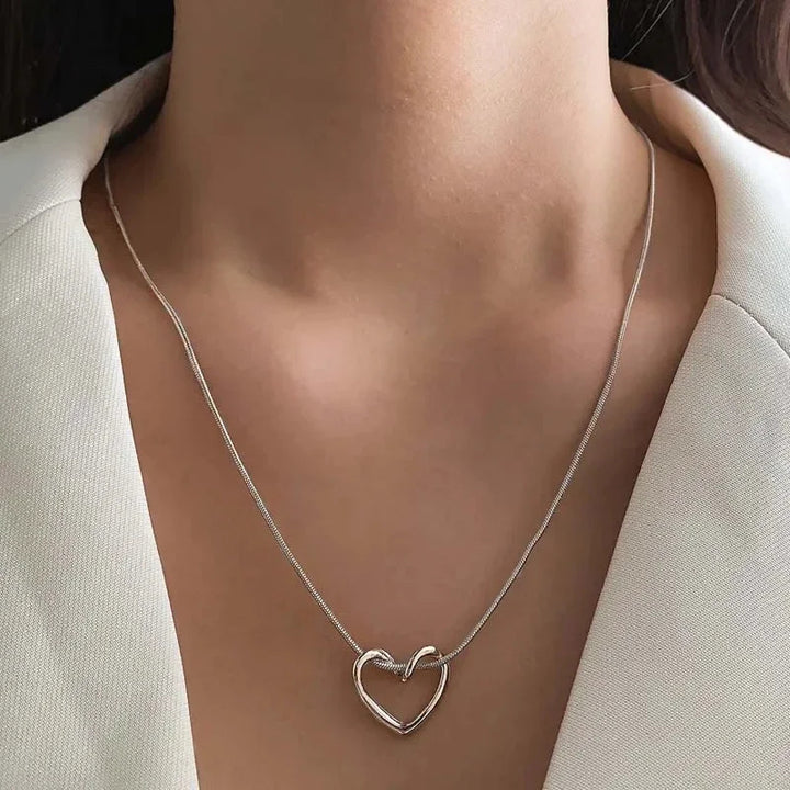 Hollow Hearts Necklace