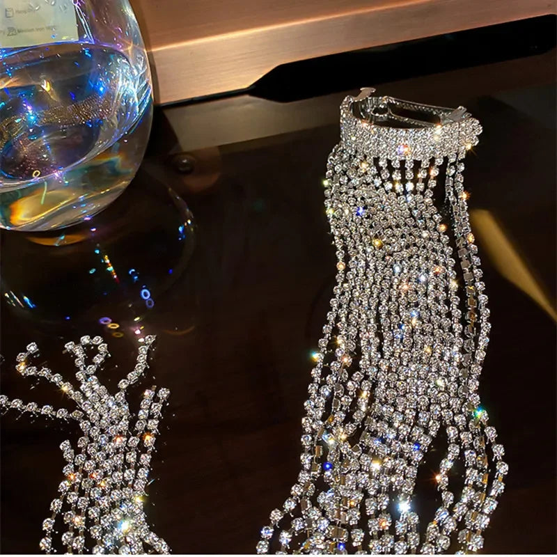 Crystal Cascade Hairclip