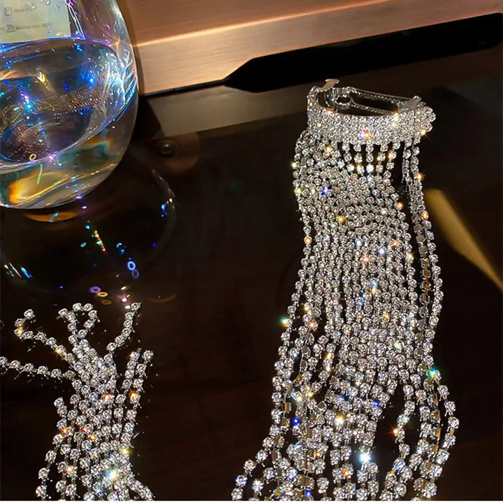 Crystal Cascade Hairclip