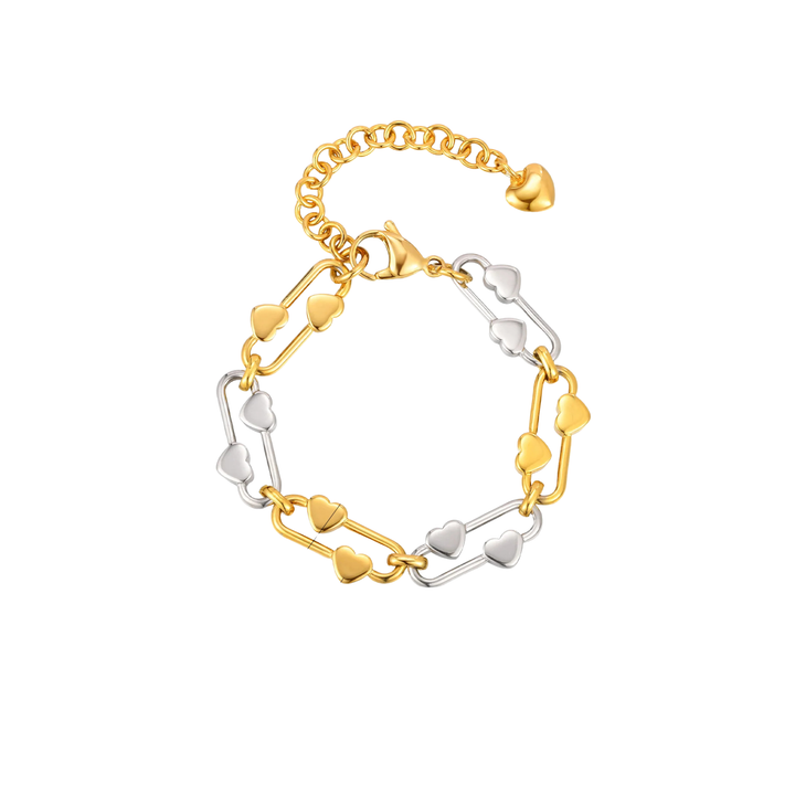 Heartlink Chain Bracelet