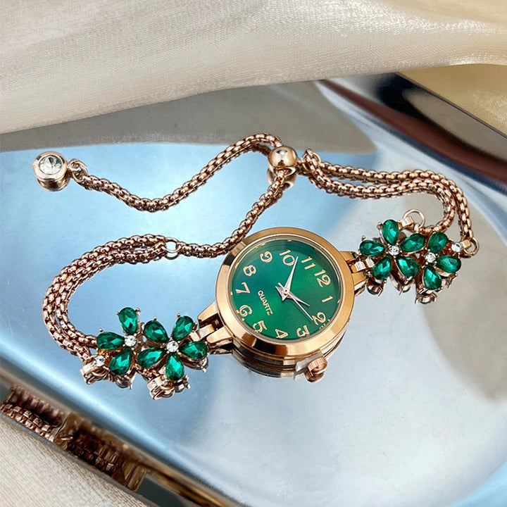 Sapphire Petal Bracelet Watch