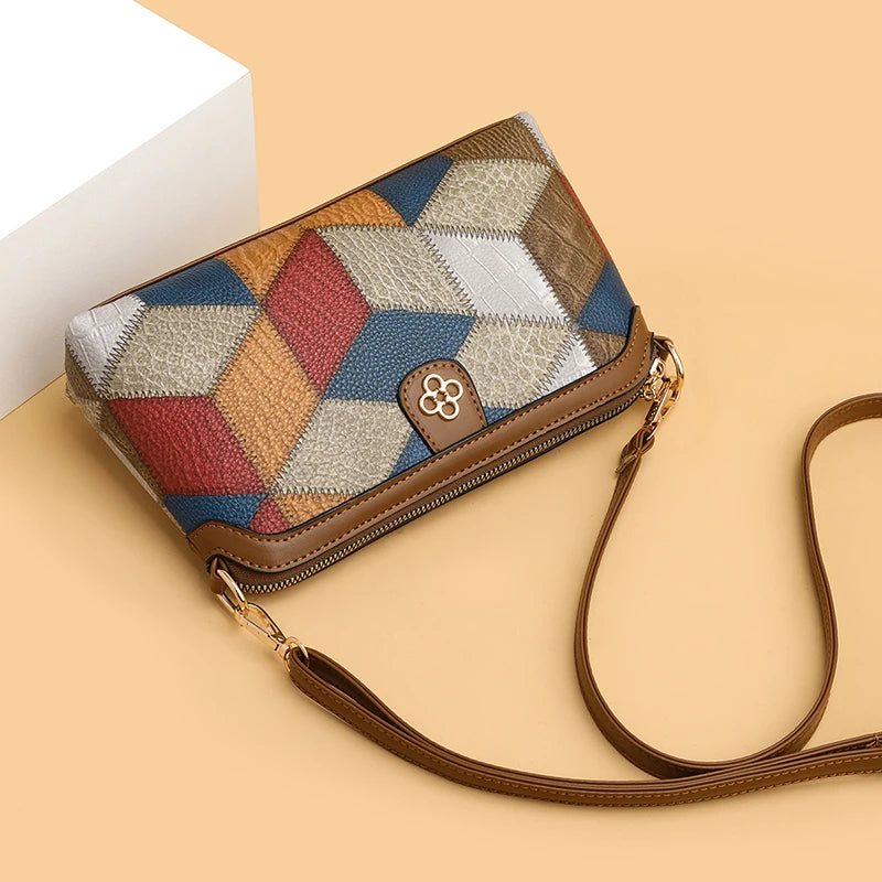 Boho Mosaic Crossbody Bag