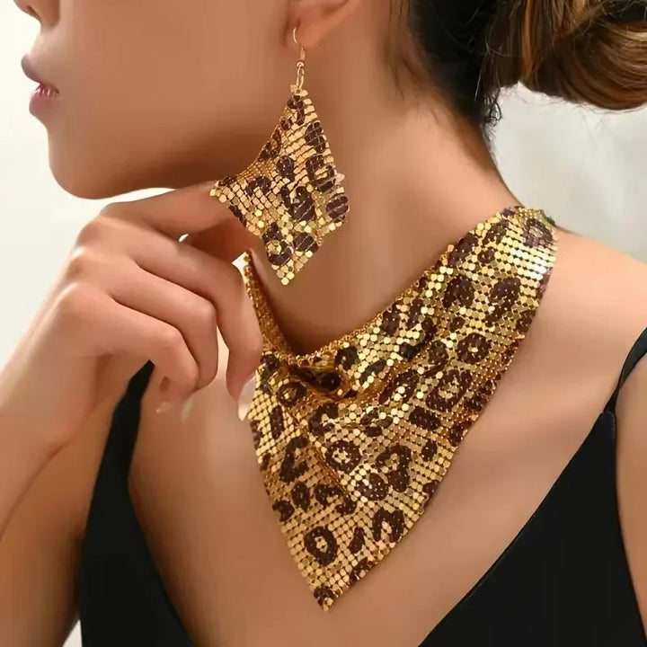 Midnight Mirage Necklace & Earring Set
