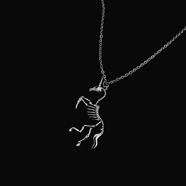 Bone Myth Unicorn Necklace