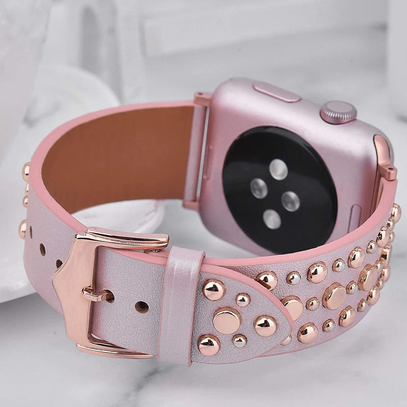 City Rivet Apple Watch Band