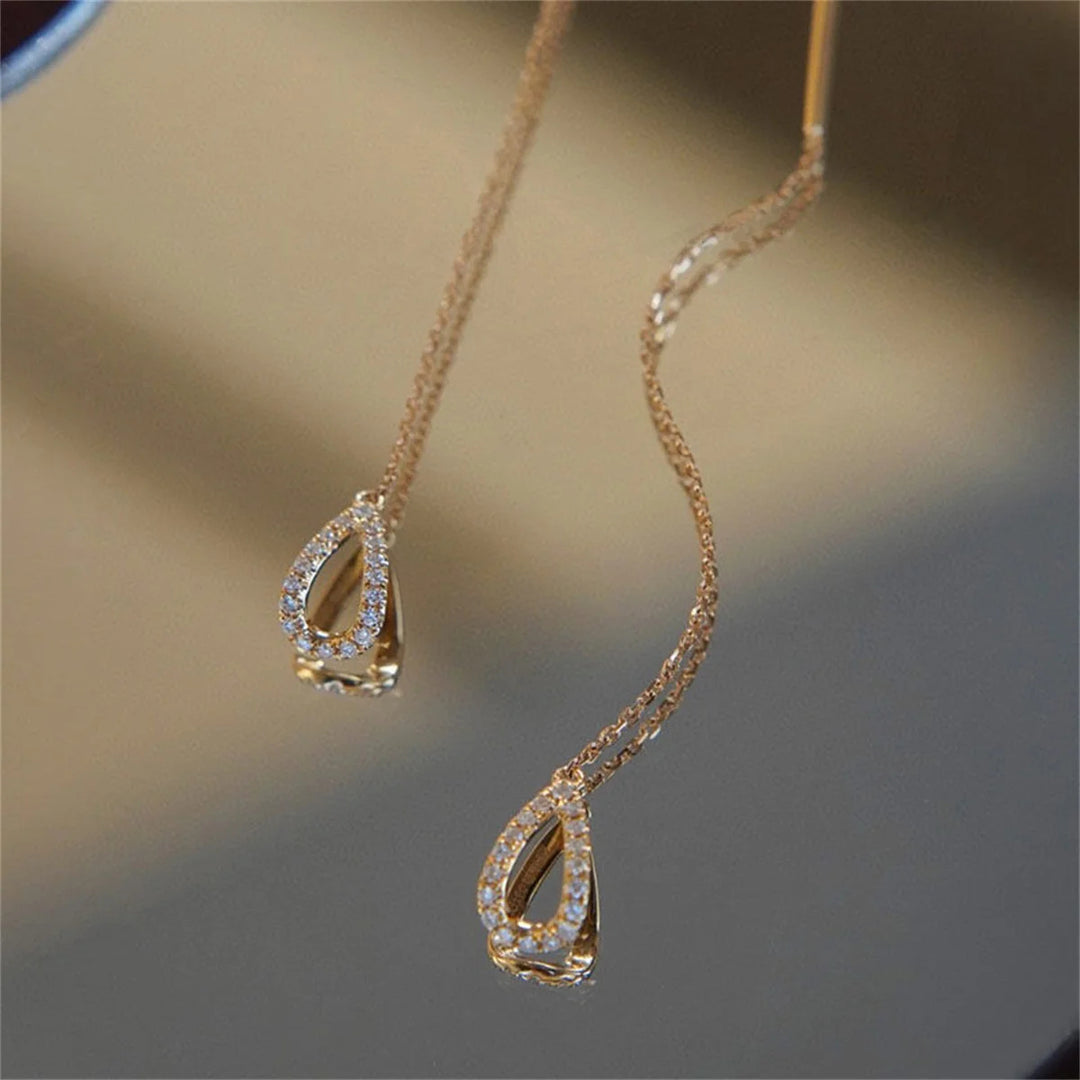 Dew Drop Pavé Earrings