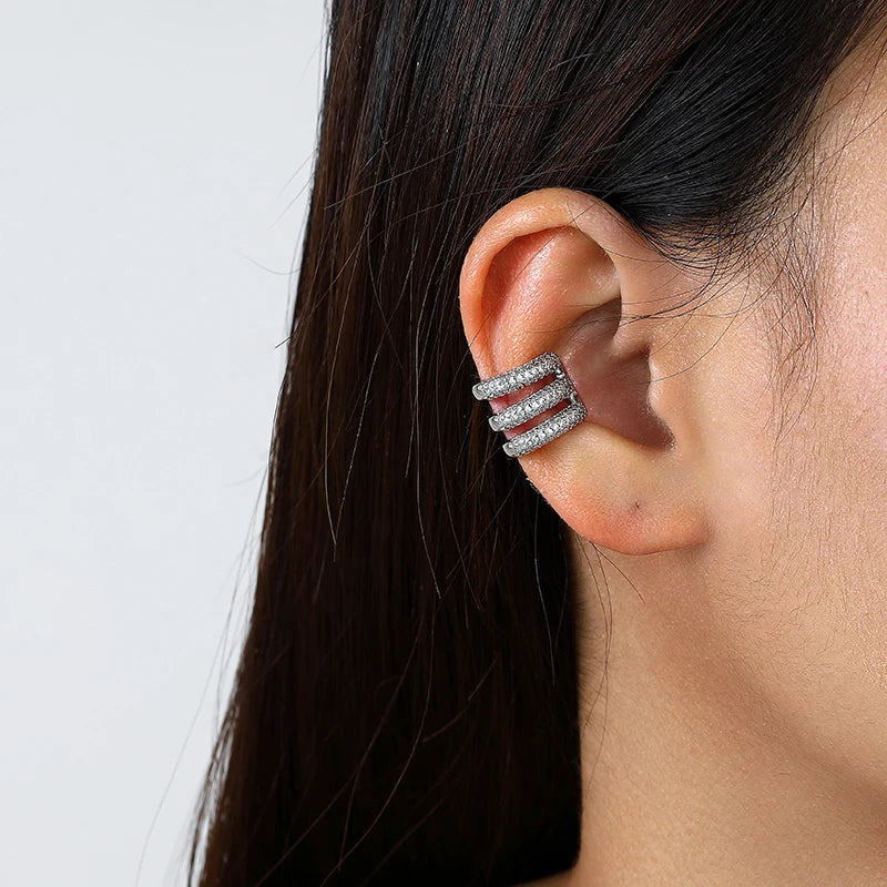 Triple Halo Ear Cuff