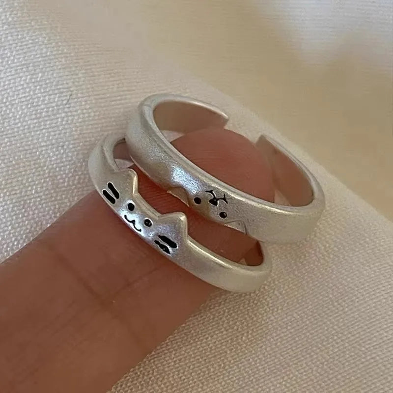 Kitten & Pup Duo Ring