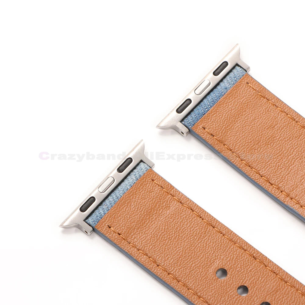 Sapphire Denim Apple Watch Band