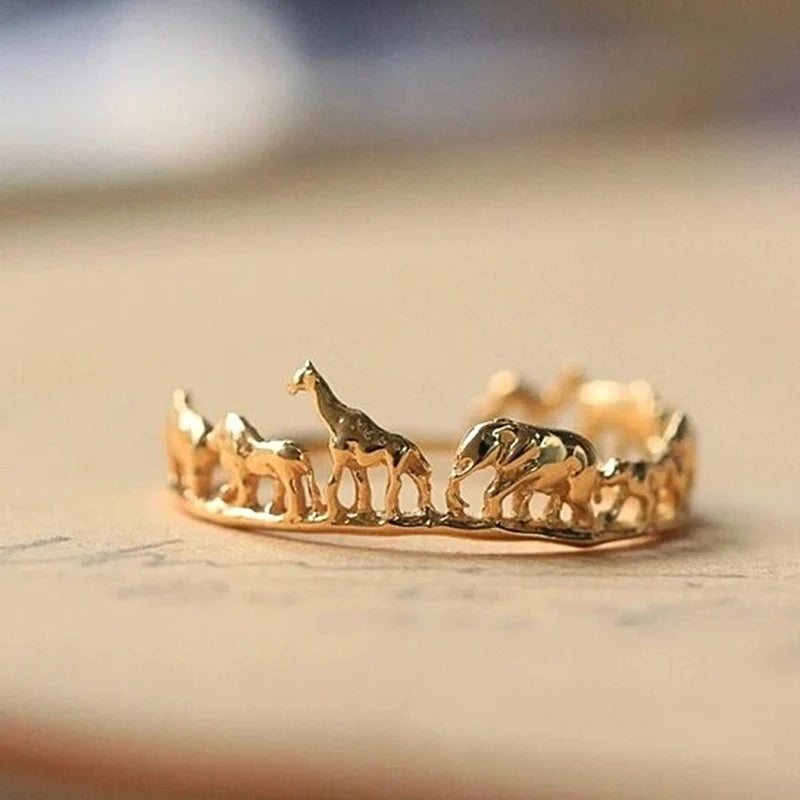 Safari Circle Ring