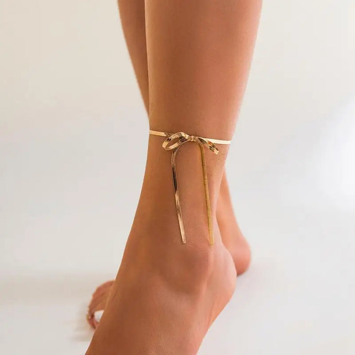Dainty Tie Anklet