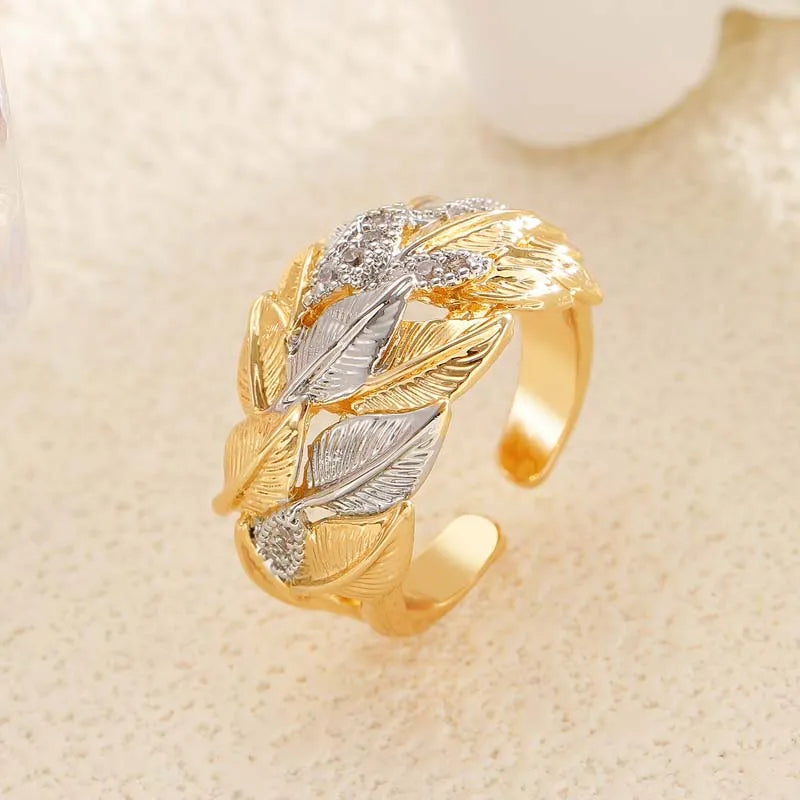 Evergreen Spark Ring