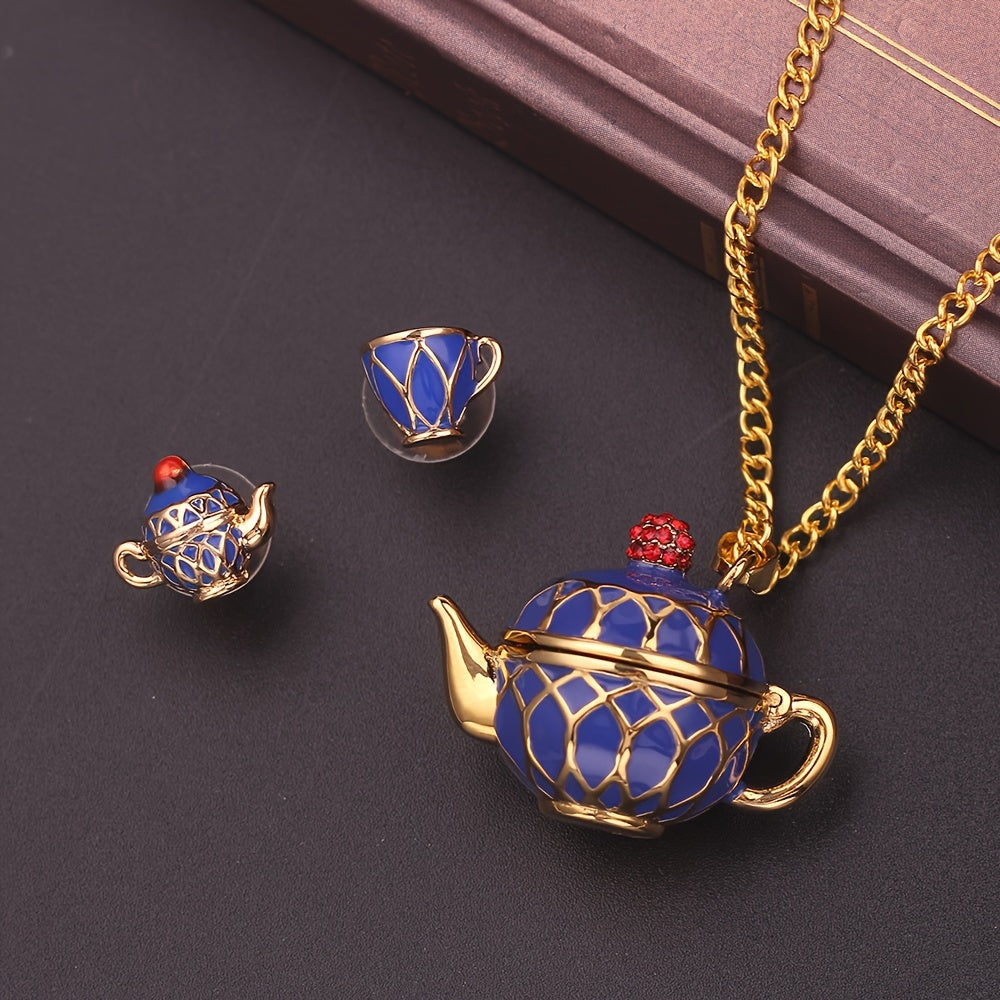 Tea Party Charm Necklace
