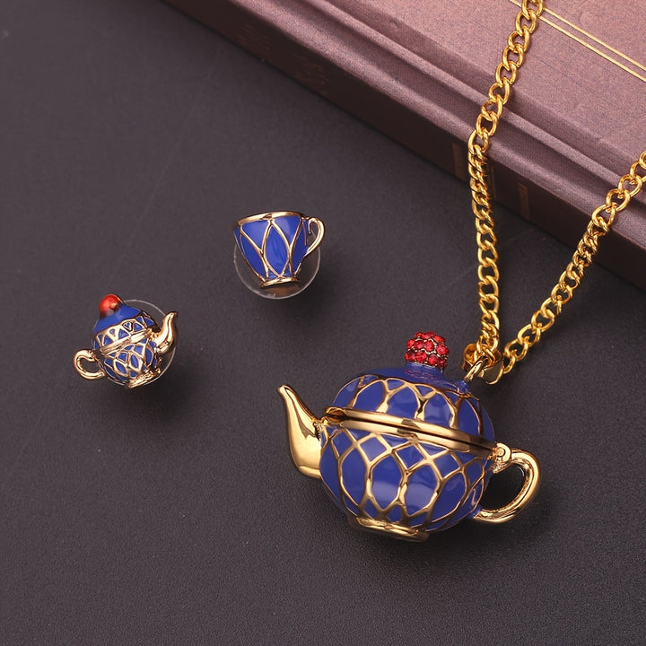 Tea Party Charm Necklace