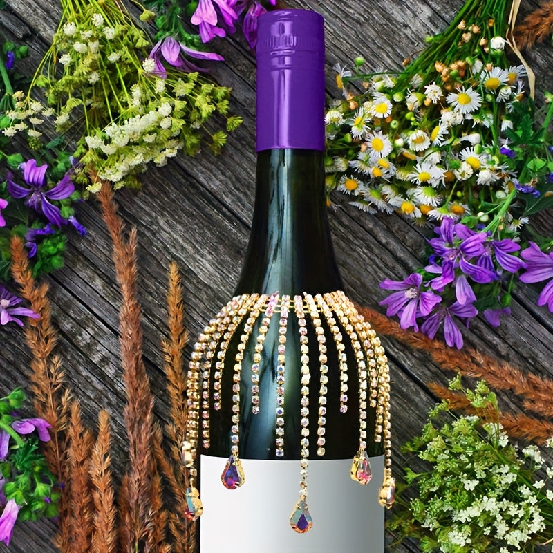 Crystal Fringe Bottle Crown
