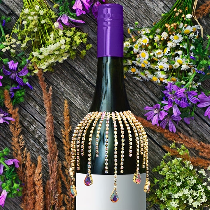 Crystal Fringe Bottle Crown