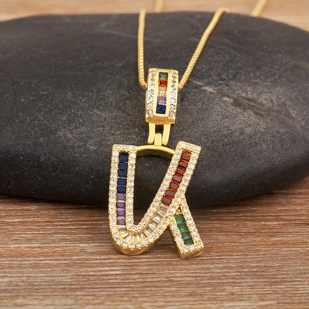 Prism Initial Necklace