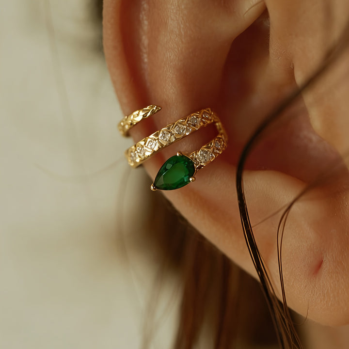 Serpent Charm Ear Cuff