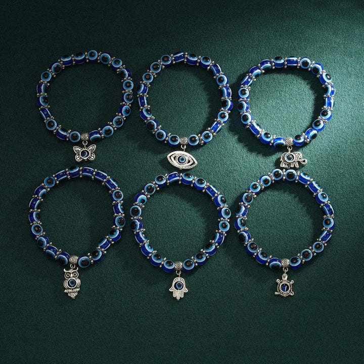 Saphira Evil Eye Charm Anklet