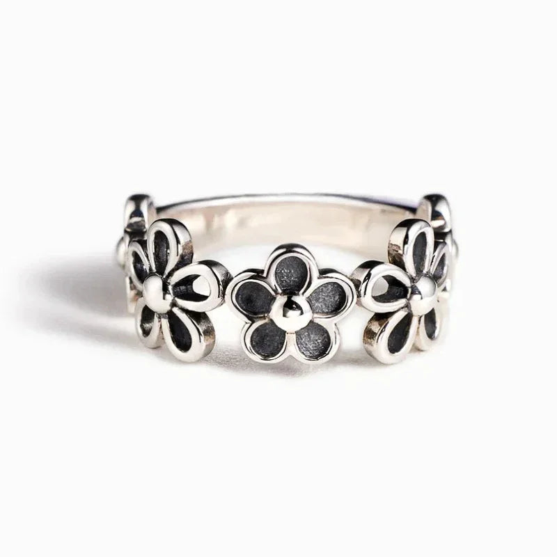 Daisy Dreams Leather Bracelet & Ring