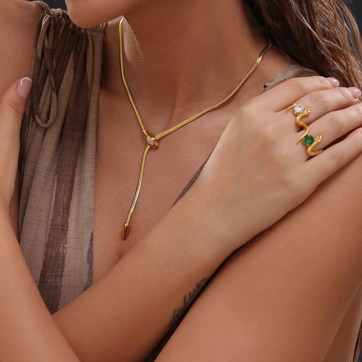 Serpent’s Kiss Necklace