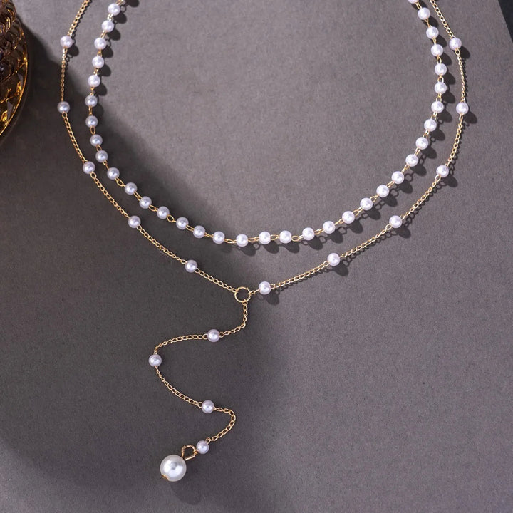 Cascade Pearl Necklace